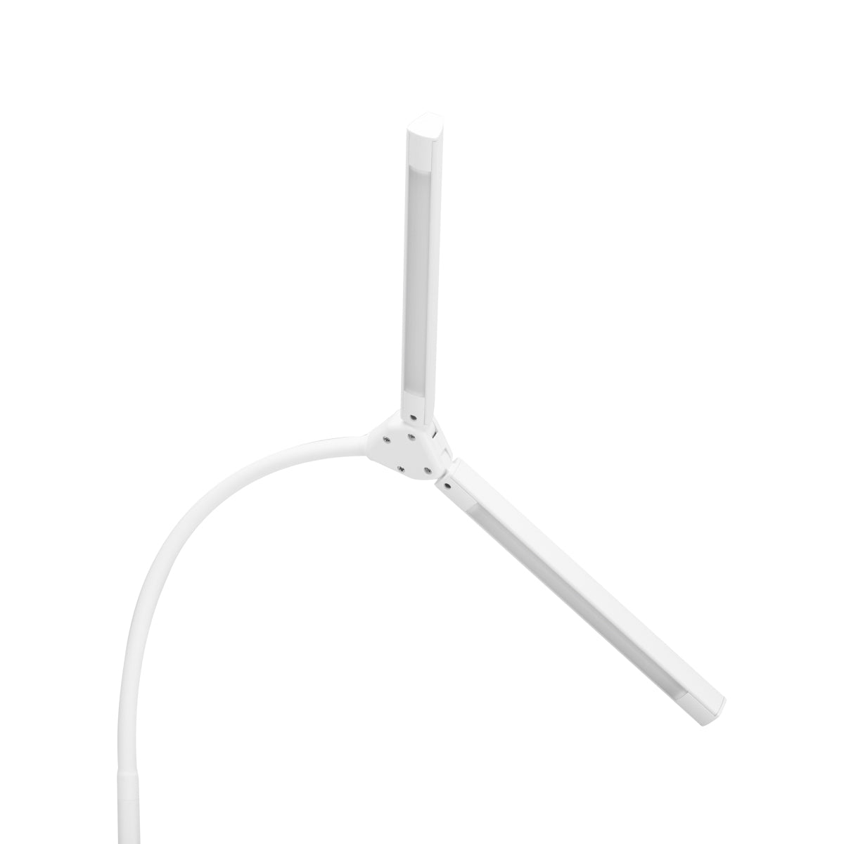 Glow 6019 Treatment Lamp for Eyelash with Tripod - LED treatment lamp with adjustable light arms on a white background