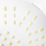 Glow F2 BP 220W UV/LED Nail Lamp - main unit with included components on a white background