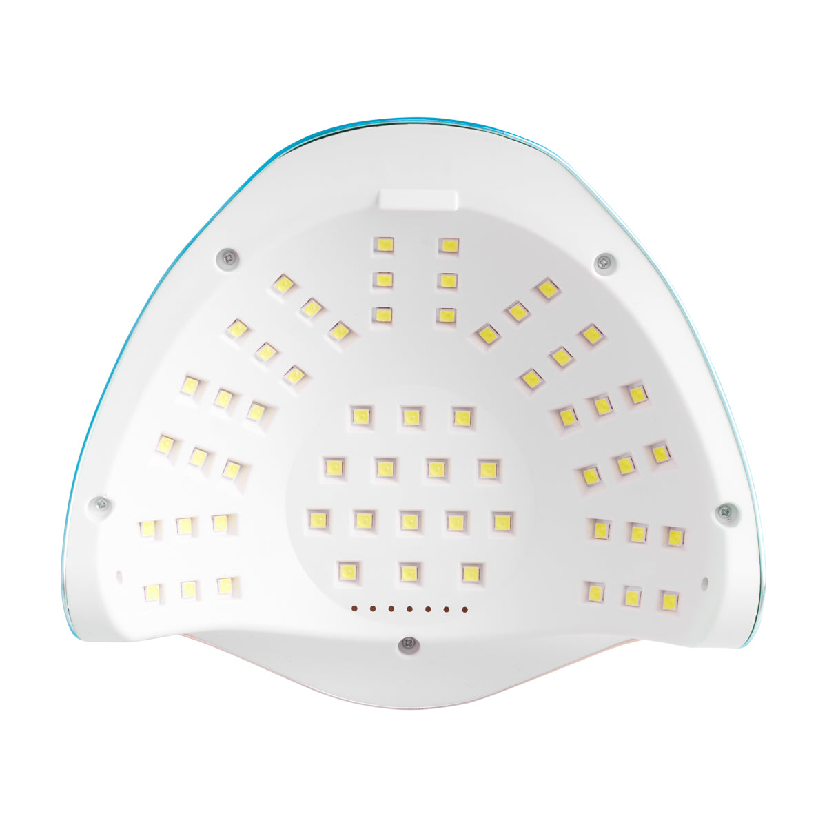 Glow F2 BP 220W UV/LED Nail Lamp - device housing and functional components shown on a white background