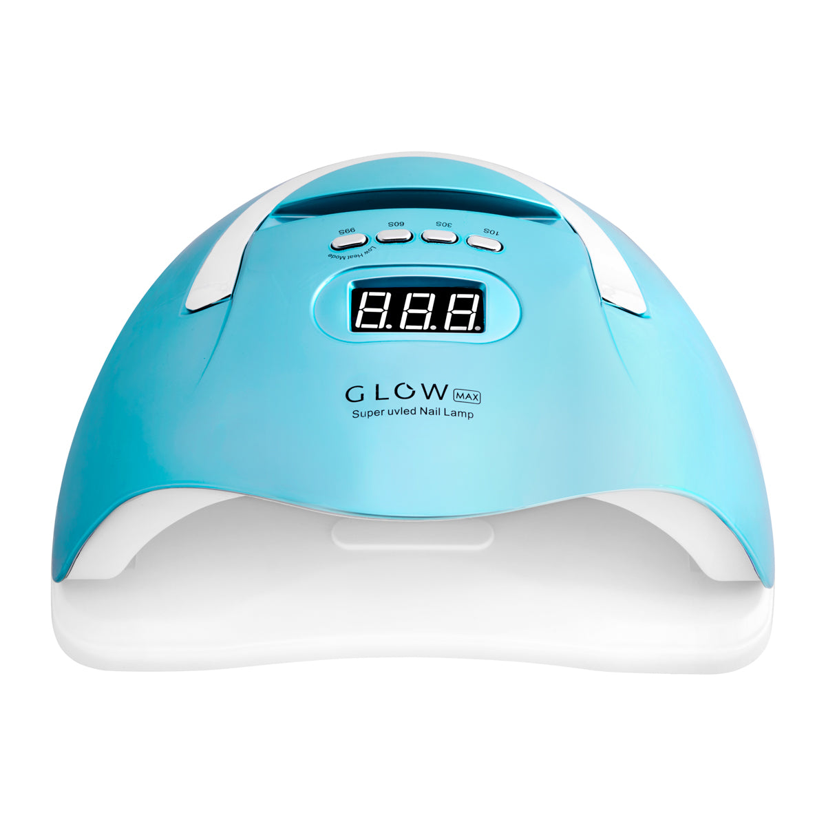 Glow F2 BP 220W UV/LED Nail Lamp - device housing and functional components shown on a white background