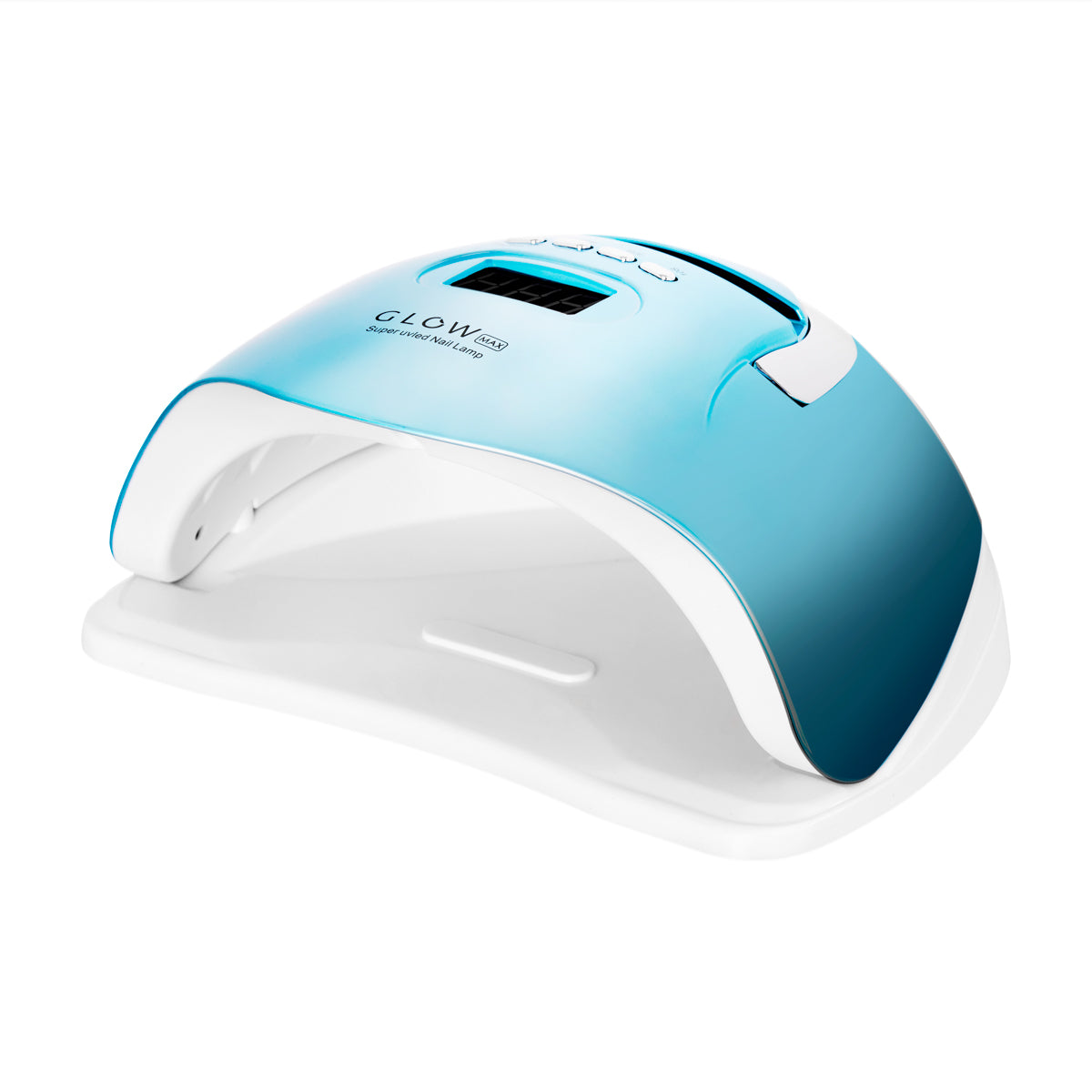 Glow F2 BP 220W UV/LED Nail Lamp - device housing and functional components shown on a white background
