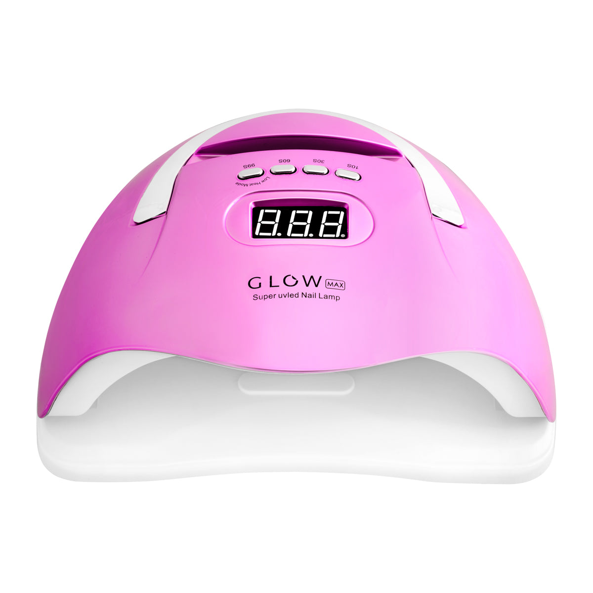 Glow F2 RP 220W UV/LED Nail Lamp - device housing and functional components shown on a white background