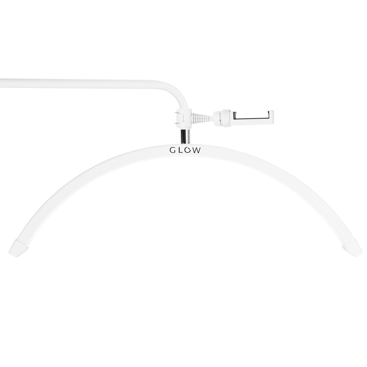 Glow Lash Treatment Lamp MX6 White - LED treatment lamp with adjustable light arms on a white background