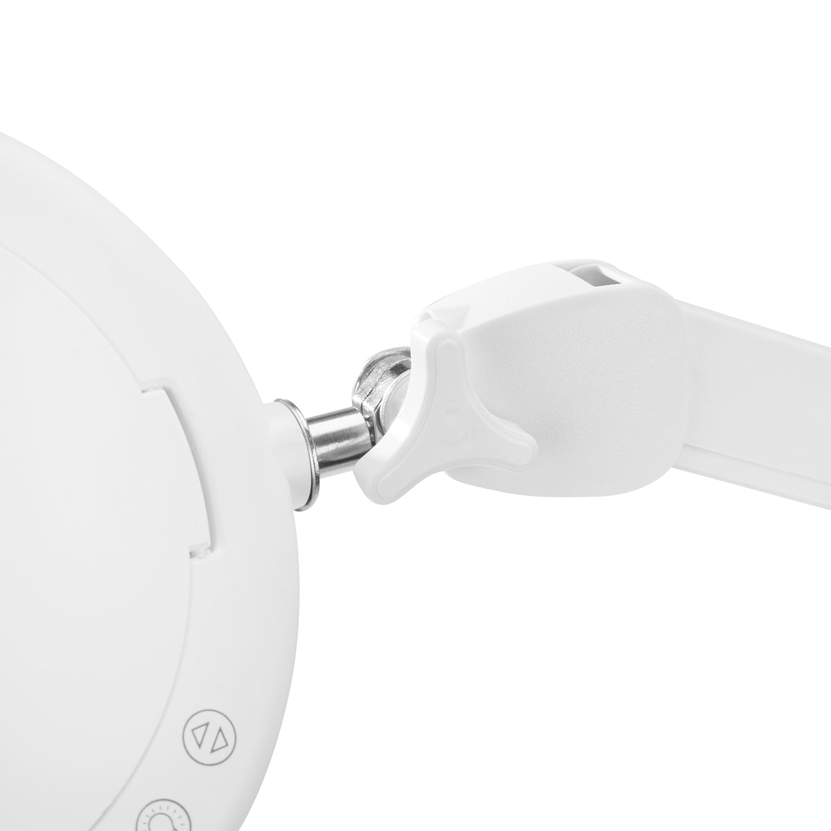Glow Led Magnifier Lamp Adjustable Colour 8021 - main unit with included components on a white background