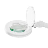 Glow Led Magnifier Lamp Adjustable Colour 8021 - device housing and functional components shown on a white background