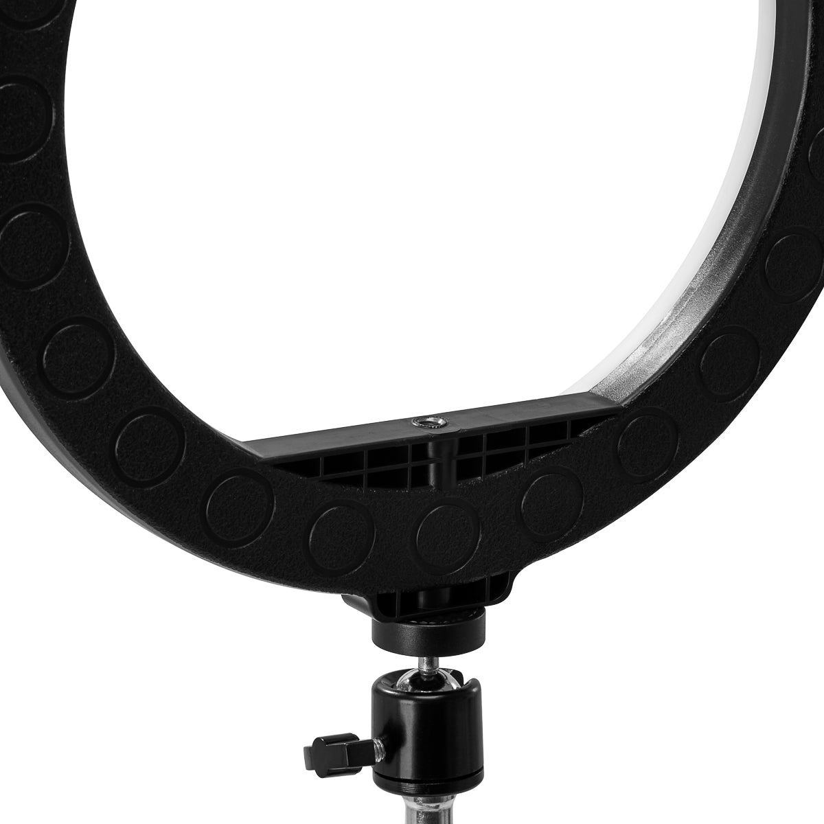 Glow Makeup Ring Lamp 10" 10W with Tripod - displayed in a styled studio photograph