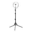 Glow Makeup Ring Lamp 13" 10W with Tripod - isolated on a white background