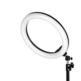 Glow Makeup Ring Lamp 13" 10W with Tripod - isolated on a white background