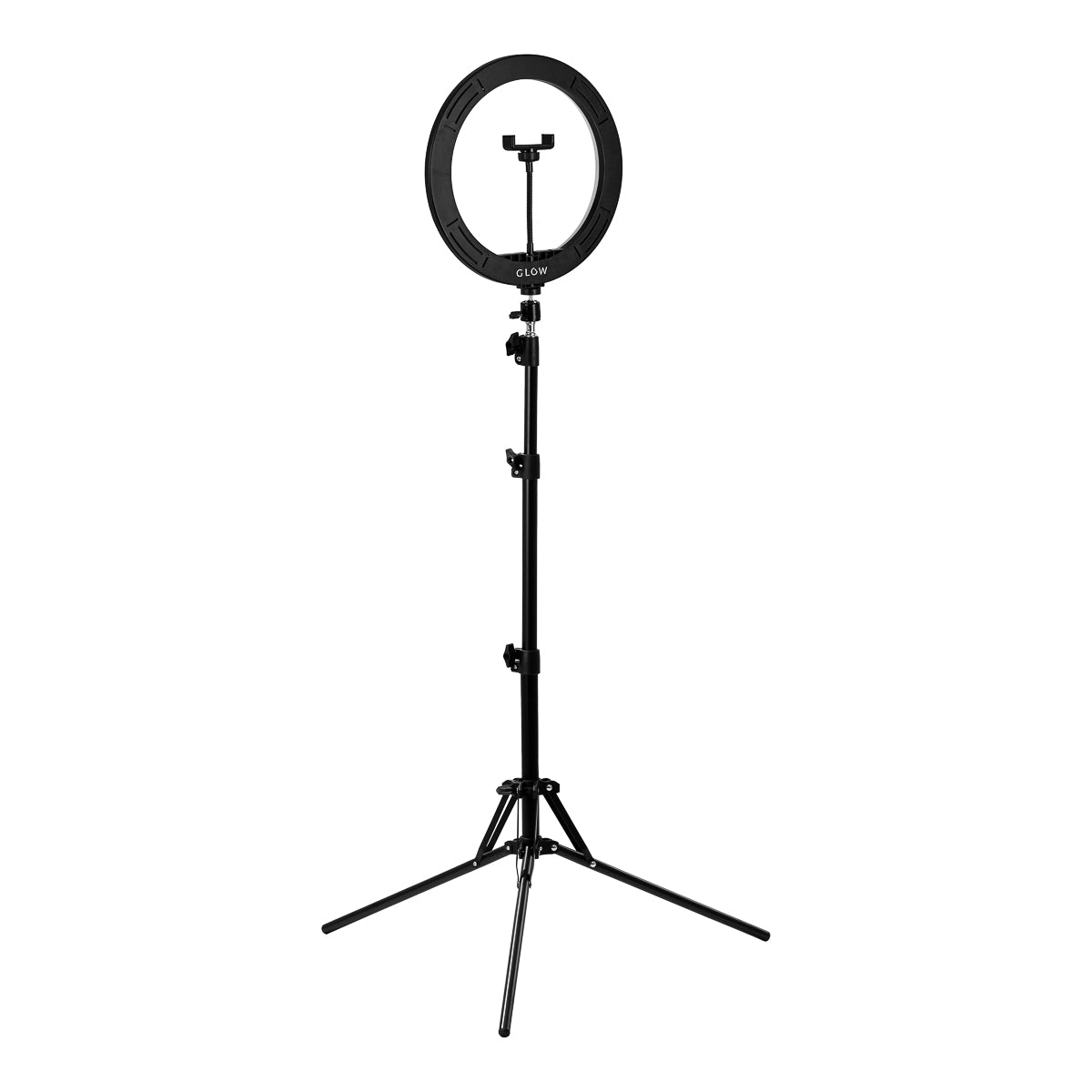 Glow Makeup Ring Lamp 13" 10W with Tripod - isolated on a white background