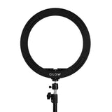 Glow Makeup Ring Lamp 13" 10W with Tripod - isolated on a white background
