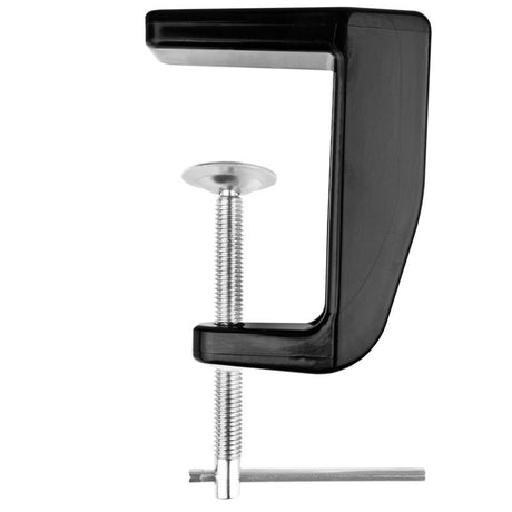 Glow Moonlight 8013/6 5D LED Magnifying Lamp Black - Table Clamp - device housing and functional components shown on a white background