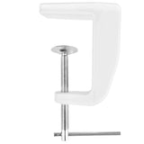 Glow Moonlight 8013 6″ LED Magnifying Desk Lamp White - main unit with included components on a white background