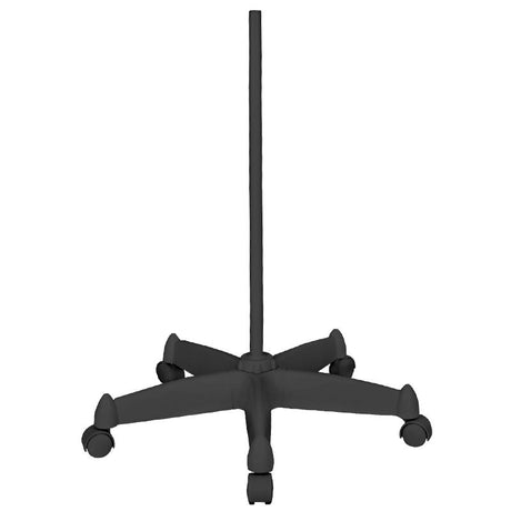 Glow Moonlight Magnifier Lamp Tripod Black - complete device isolated on a white background