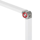 Glow MX3 20W LED Treatment Desk Lamp White - LED treatment lamp with adjustable light arms on a white background
