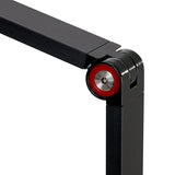 Glow MX3 Lash Treatment Tabletop Lamp Black - LED treatment lamp with adjustable light arms on a white background