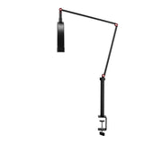 Glow MX3 Lash Treatment Tabletop Lamp Black - LED treatment lamp with adjustable light arms on a white background