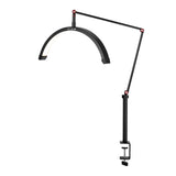 Glow MX3 Lash Treatment Tabletop Lamp Black - LED treatment lamp with adjustable light arms on a white background