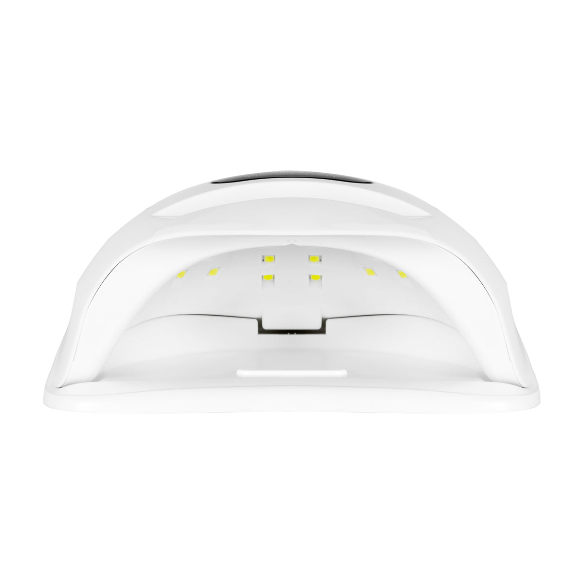 Glow S1 UV/LED Nail Lamp 168W Rose Gold - device housing and functional components shown on a white background