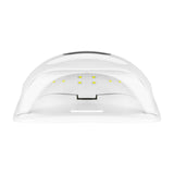 Glow S1 UV/LED Nail Lamp 168W Rose Gold - device housing and functional components shown on a white background