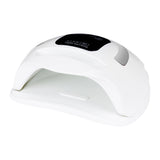 Glow S1 UV/LED Nail Lamp 168W Silver - device housing and functional components shown on a white background