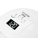 Glow UV Dual Led Sun Lamp 5 48W USB - main unit with included components on a white background