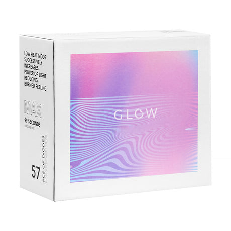Glow UV LED F2 RC 220W Nail Lamp - device housing and functional components shown on a white background