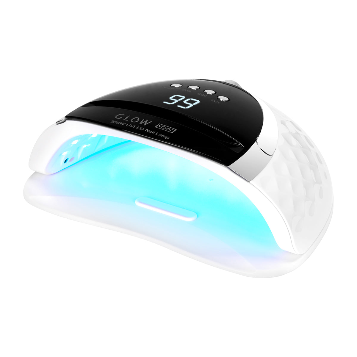 Glow UV LED Lamp YC57 White 268W - complete device isolated on a white background