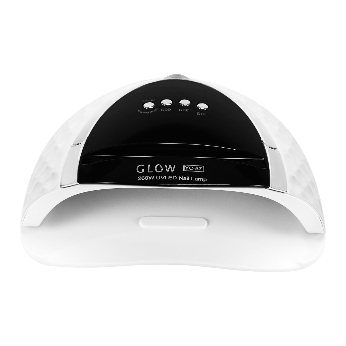 Glow UV LED Lamp YC57 White 268W - device housing and functional components shown on a white background