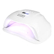 Glow UV LED Sun X 54W Professional Nail Lamp - main unit with included components on a white background
