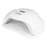 Glow UV LED Sun X 54W Professional Nail Lamp - device housing and functional components shown on a white background
