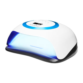 Glow V1 168W UV/LED Nail Lamp Blue - complete device isolated on a white background