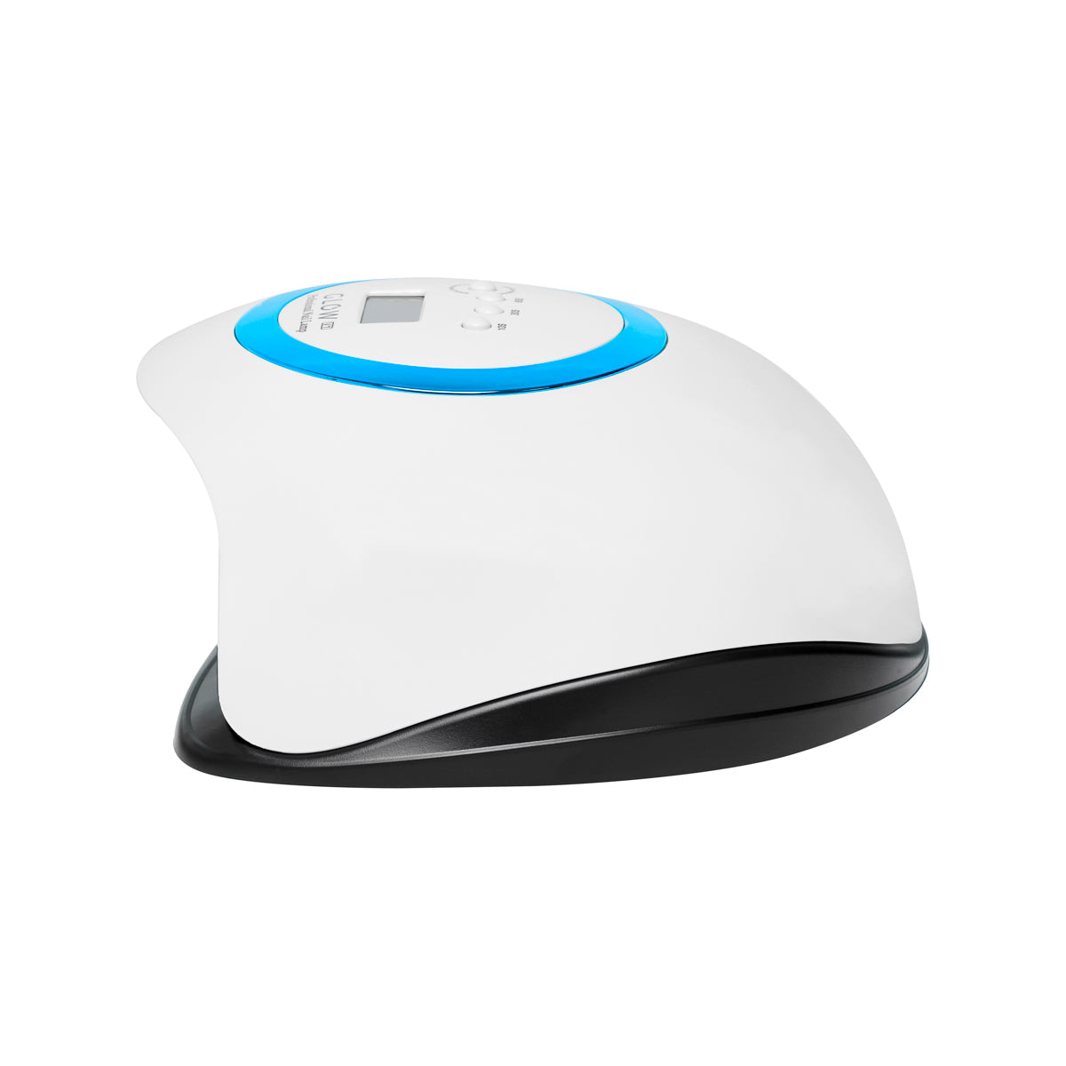 Glow V1 168W UV/LED Nail Lamp Blue - main unit with included components on a white background