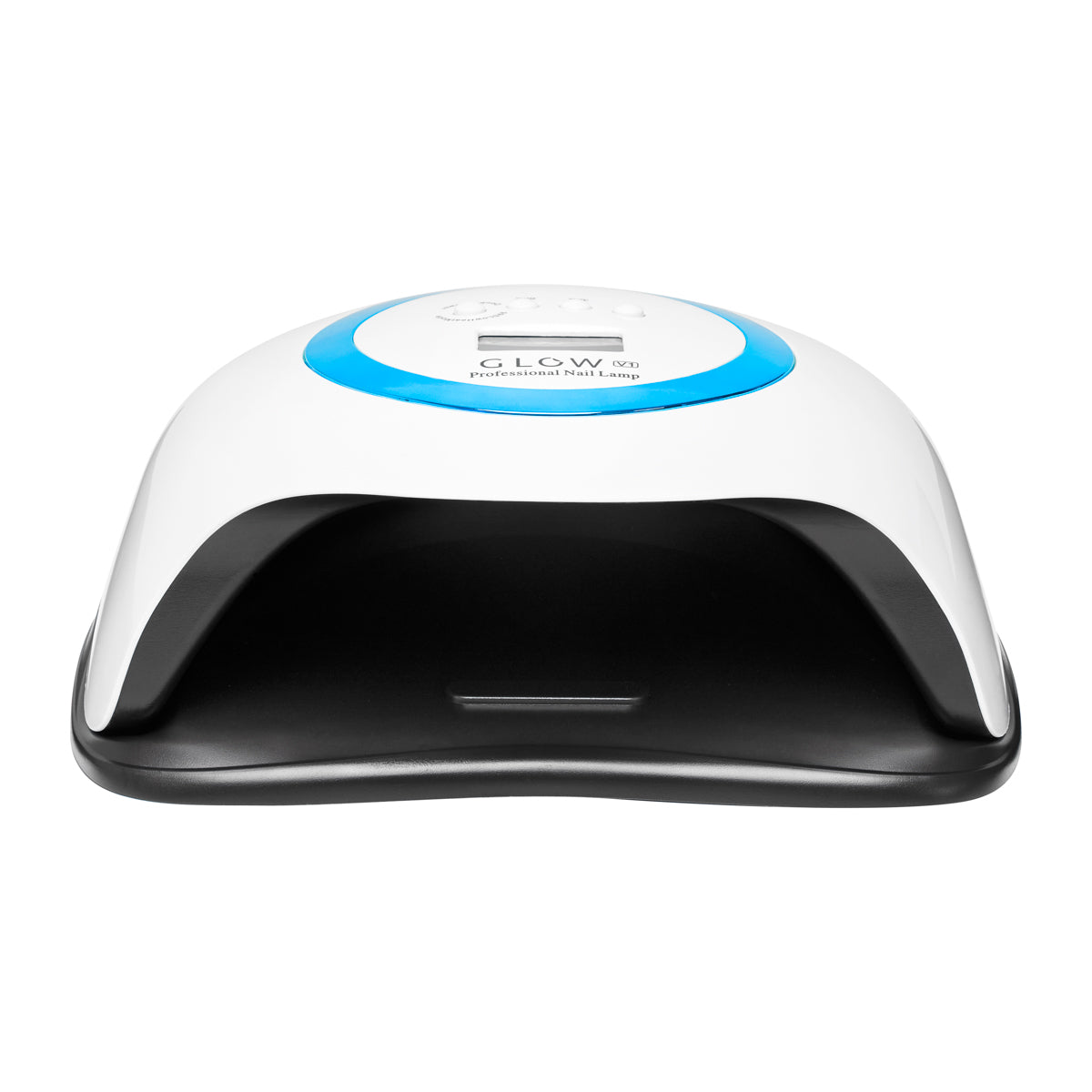 Glow V1 168W UV/LED Nail Lamp Blue - device housing and functional components shown on a white background