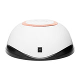 Glow V1 168W UV/LED Nail Lamp Gold - device housing and functional components shown on a white background