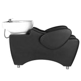 Hair System HSB46 Backwash Unit Black - full product view on a white background