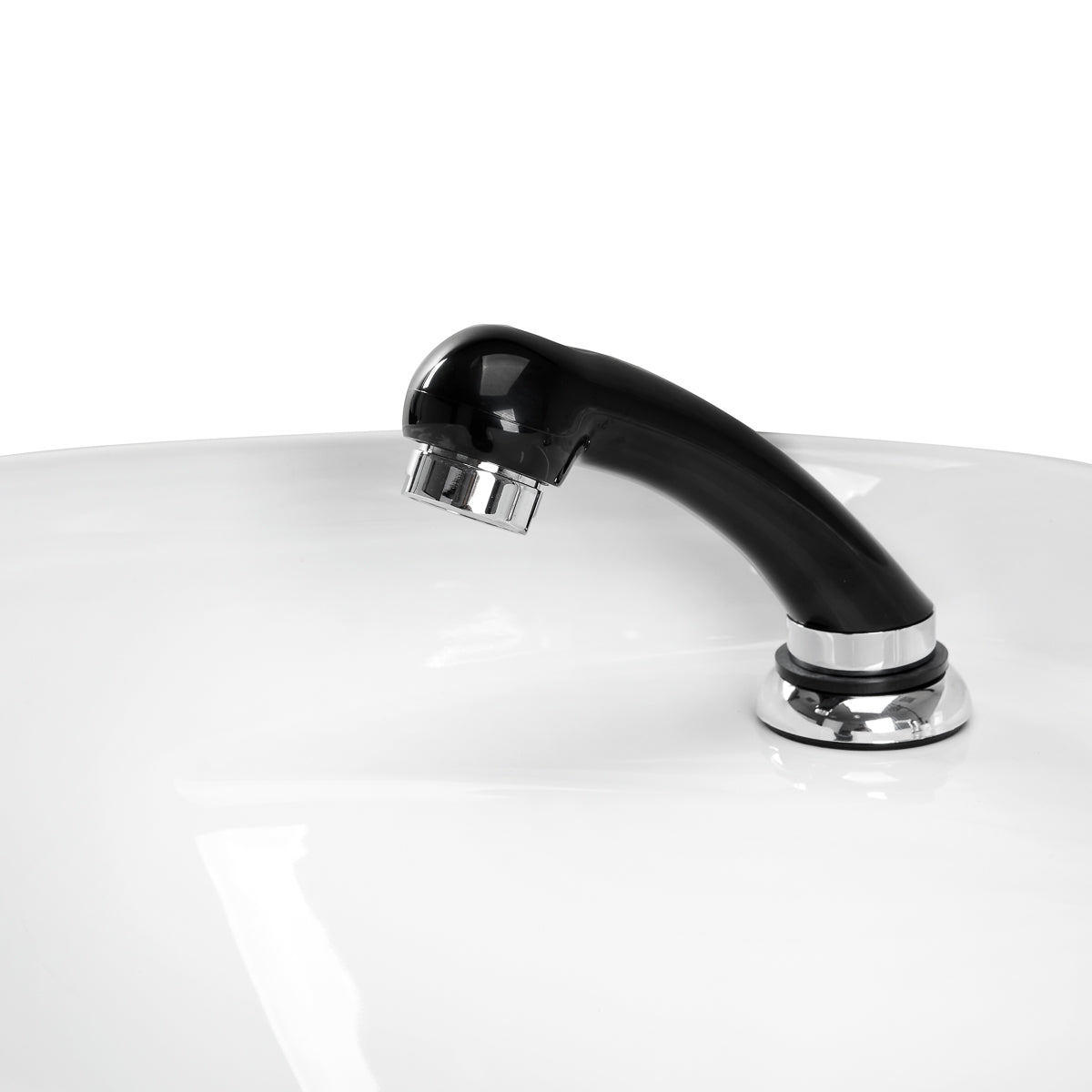 Hair System Backwash Unit ZA31 Black - close-up of a functional part of the basin unit