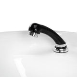 Hair System Backwash Unit ZA31 Black - close-up of a functional part of the basin unit