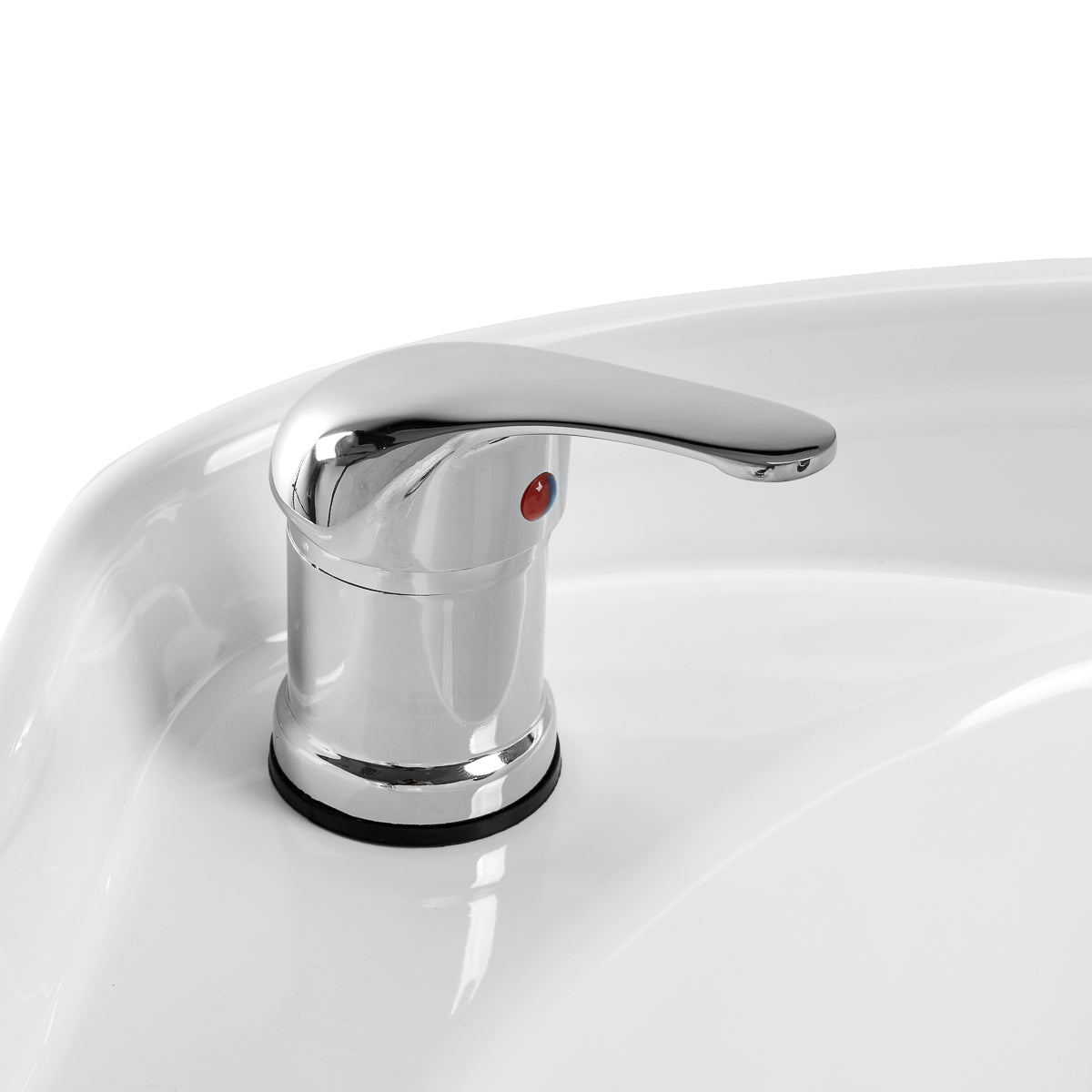 Hair System Backwash Unit ZA31 Black - displayed in a professional treatment-room setting