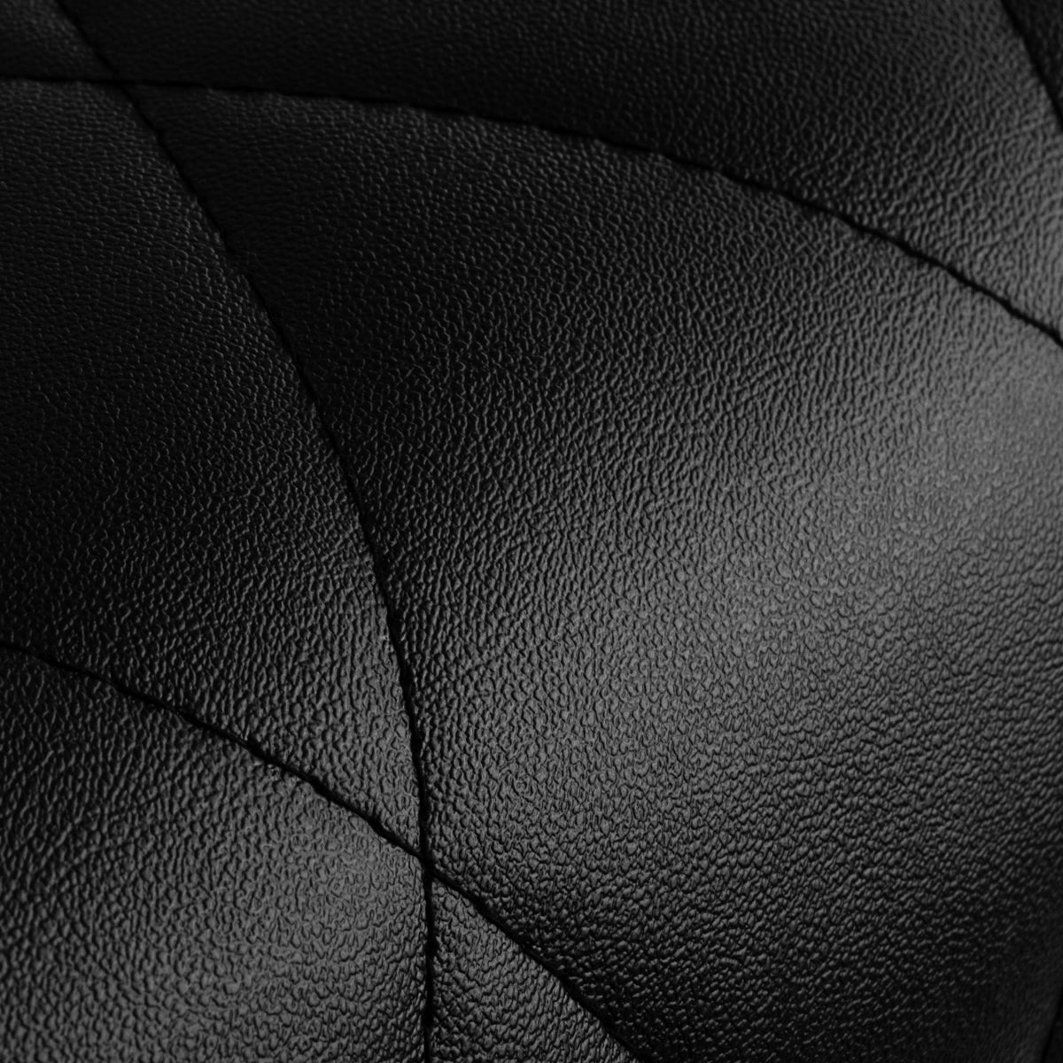 Hair System BM88066 Barber Chair Black - close-up of the upholstery and construction details