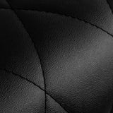 Hair System BM88066 Barber Chair Black - close-up of the upholstery and construction details