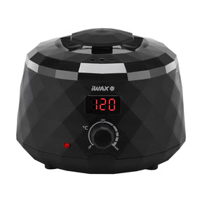 iWax Diamond Tech Black Wax Heater - complete device isolated on a white background
