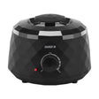 iWax Diamond Wax Heater Black - complete device isolated on a white background