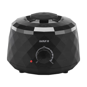 iWax Diamond Wax Heater Black - complete device isolated on a white background
