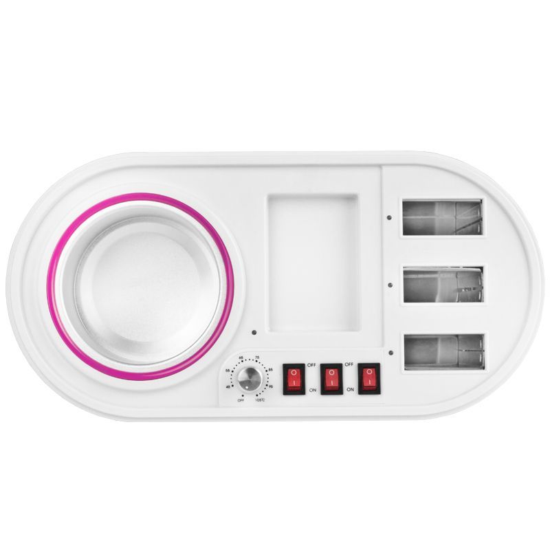 iWax Multifunctional Wax Heater 270W - dimensions and measurements shown