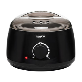 iWax Wax Heater 400-500ml 100 Black - complete device isolated on a white background