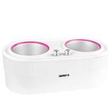 iWax Wax Heater 2-In-1 Can 400ml + 800ml 350W - main unit with included components on a white background