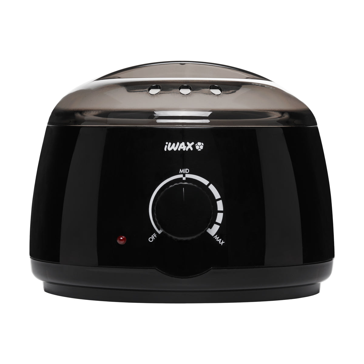 iWax Wax Heater 400-500ml 100 Black - device housing and functional components shown on a white background