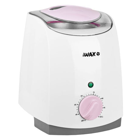 iWax Wax Heater Can 800ml 200W - main unit with included components on a white background