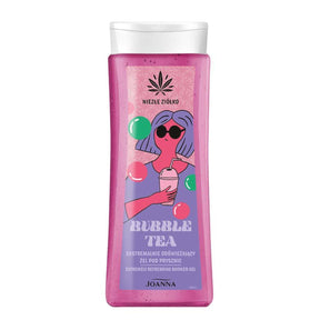 Joanna Bubble Tea Extremely Refreshing Shower Gel - isolated on a white background