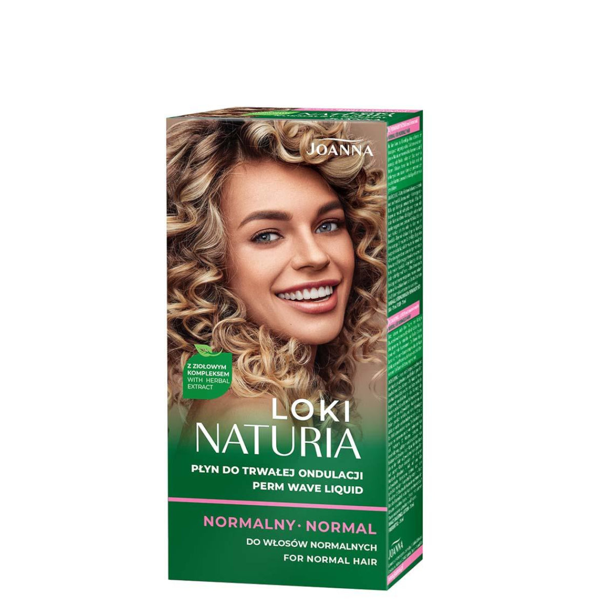 Joanna Naturia Perm Liquid Normal Hair with Herbal Extracts - isolated on a white background